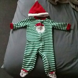 New christmas sleeper with matching hat!!